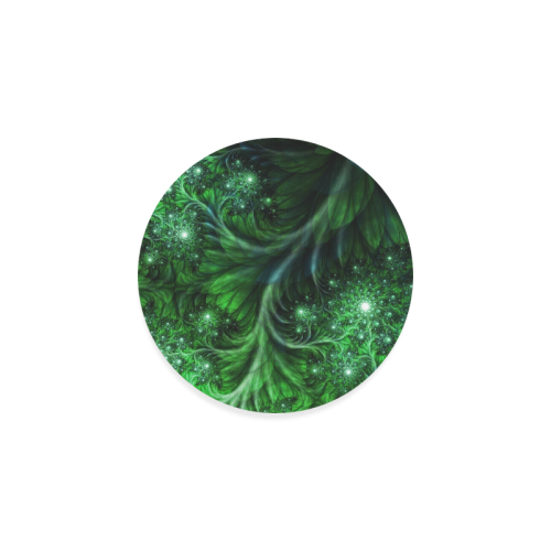 Beautiful plant leaf texture Round Coaster