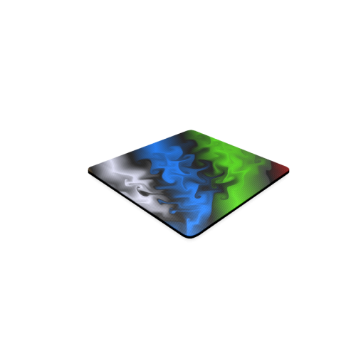 Natural flow of color Square Coaster