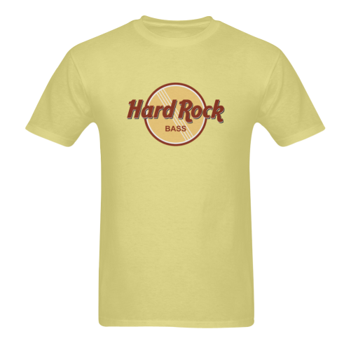 Hard Rock Bass Sunny Men's T- shirt (Model T06)