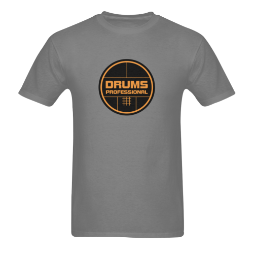 Drums Professional Sunny Men's T- shirt (Model T06)