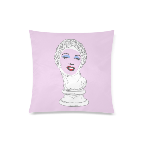 Marilyn Aphrodite Custom Zippered Pillow Case 20"x20"(Twin Sides)