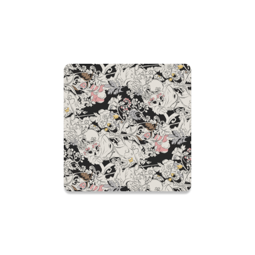 Flowers Square Coaster