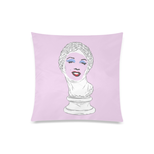 Marilyn Aphrodite Custom Zippered Pillow Case 20"x20"(Twin Sides)