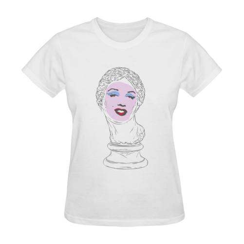 Marilyn Aphrodite Sunny Women's T-shirt (Model T05)