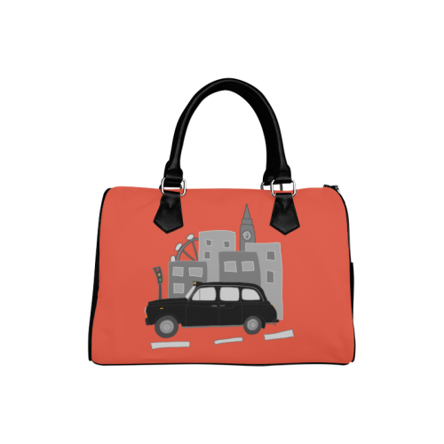 Taxi Scene Boston Handbag (Model 1621)