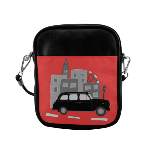 London Taxi Scene Sling Bag (Model 1627)