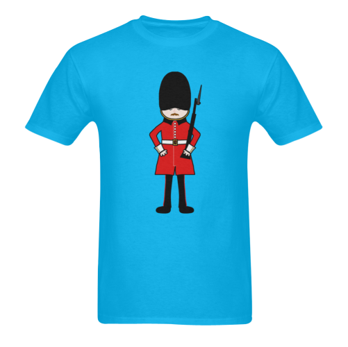 Queen's Royal Guard Sunny Men's T- shirt (Model T06)