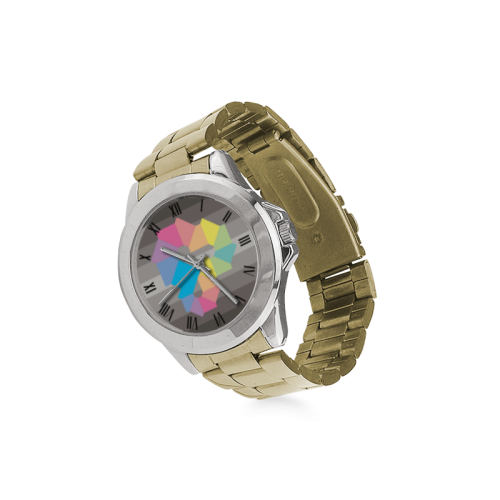 Square Spectrum (Rainbow) Women's Italian Charm Watch(Model 107)