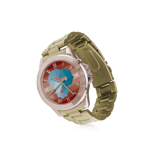 Square Spectrum (Cyan) Women's Italian Charm Watch(Model 107)