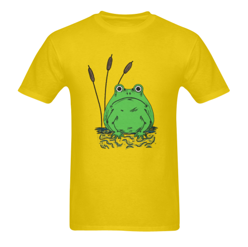 Sad Frog Sunny Men's T- shirt (Model T06)