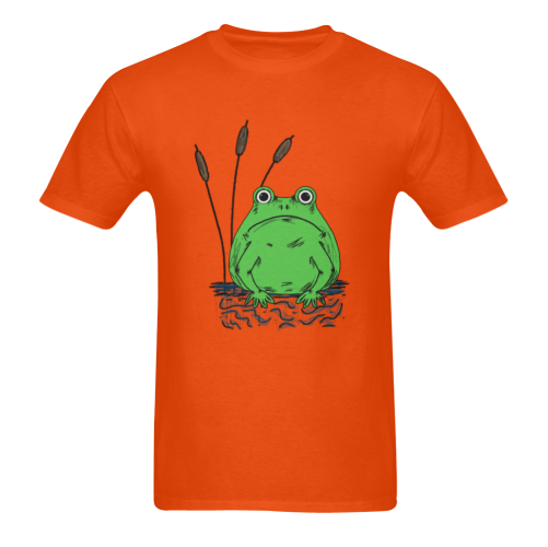 Sad Frog Sunny Men's T- shirt (Model T06)