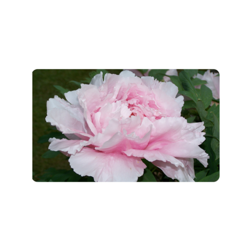 Light Pink Peony Door Mat