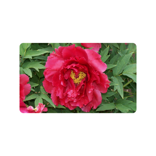 Peony Heart Door Mat