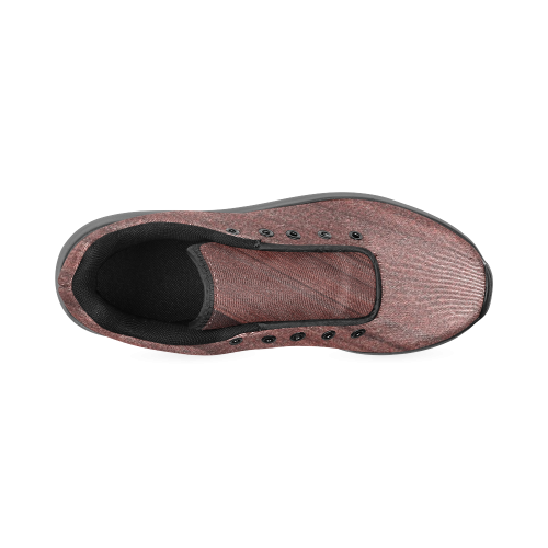 CHOCOLATE ROSA GRAIN CUT Men’s Running Shoes (Model 020)