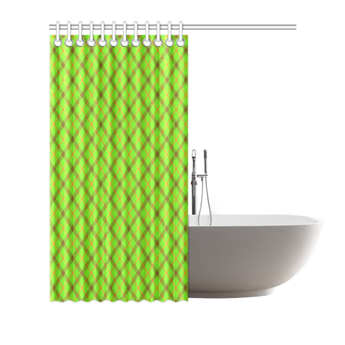 test plaid 1 Shower Curtain 66"x72"