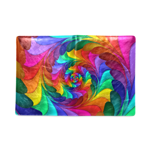 Psychedelic Rainbow Spiral NoteBook B5 Custom NoteBook B5