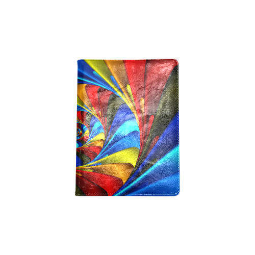 Psychedelic Rainbow Spiral NoteBook B5 Custom NoteBook B5