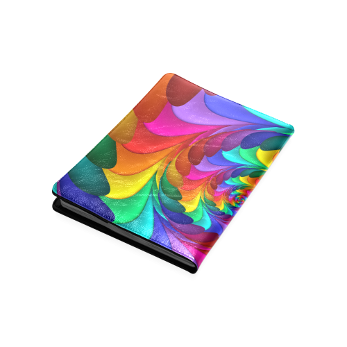 Psychedelic Rainbow Spiral NoteBook B5 Custom NoteBook B5