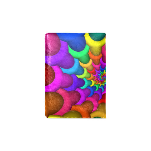 Psychedelic Rainbow Spiral NoteBook A5 Custom NoteBook A5