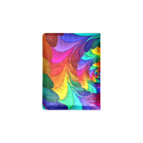 Psychedelic Rainbow Spiral NoteBook B5 Custom NoteBook B5