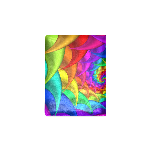 Psychedelic Rainbow Spiral NoteBook B5 Custom NoteBook B5