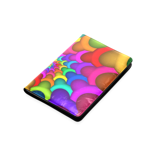 Psychedelic Rainbow Spiral NoteBook A5 Custom NoteBook A5