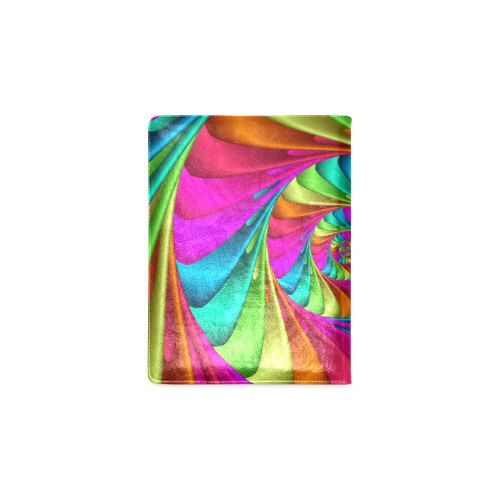 Psychedelic Rainbow Spiral B5 Custom NoteBook B5
