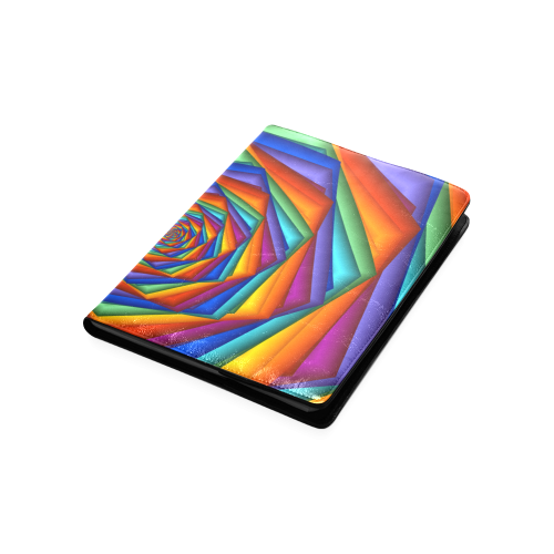 Psychedelic Rainbow Spiral NoteBook B5 Custom NoteBook B5