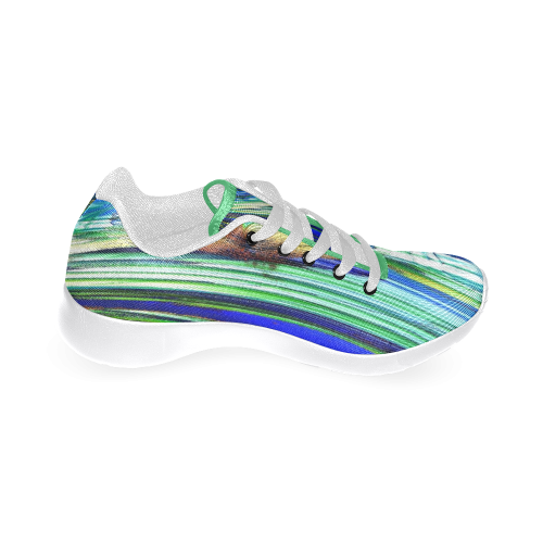 ABSTRACT OVERFLOW GLEAM Women’s Running Shoes (Model 020)