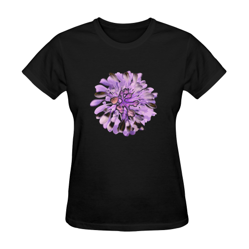 Futuristic Flower Sunny Women's T-shirt (Model T05)