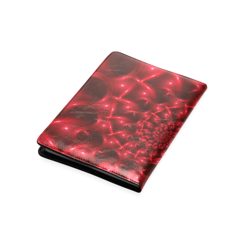 Red Glossy Spiral NoteBook A5 Custom NoteBook A5