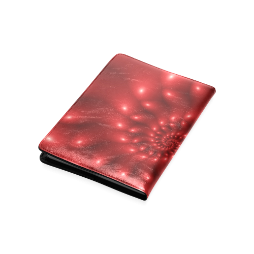 Red Glossy Spiral NoteBook A5 Custom NoteBook A5