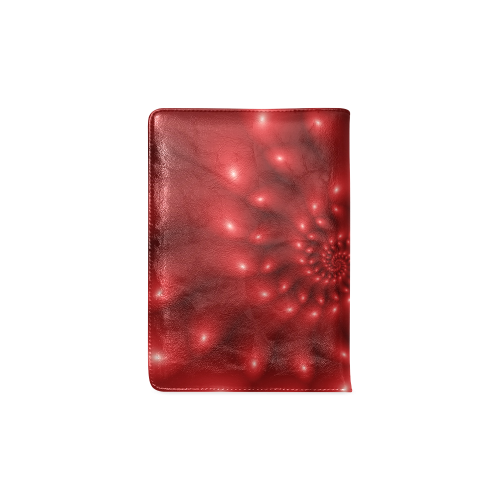 Red Glossy Spiral NoteBook A5 Custom NoteBook A5