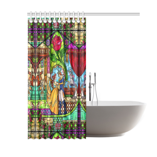 Tale as Old as Time Shower Curtain 60"x72"