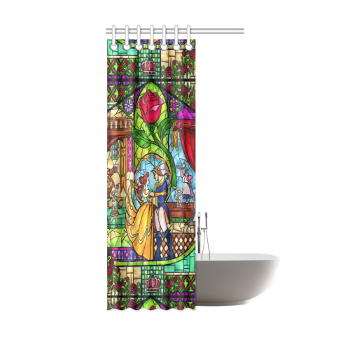 Tale as Old as Time Shower Curtain 36"x72"