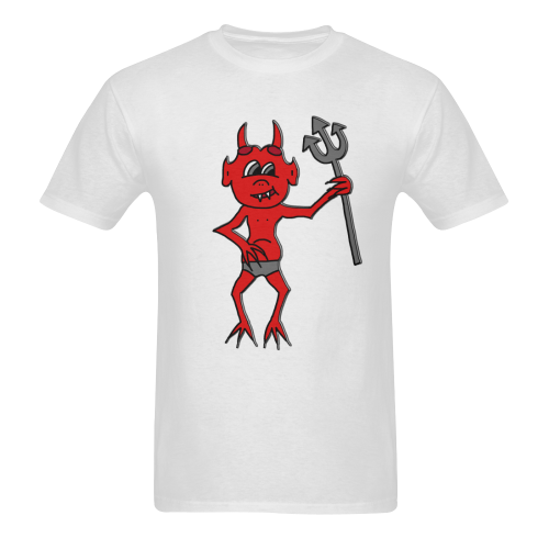 Red Devil Sunny Men's T- shirt (Model T06)
