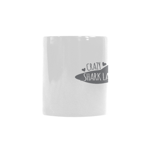 Crazy Shark Lady mug Custom Morphing Mug