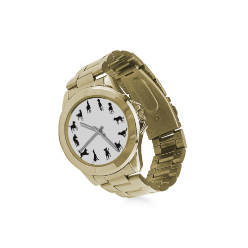Conceptual Dog Custom Gilt Watch(Model 101)