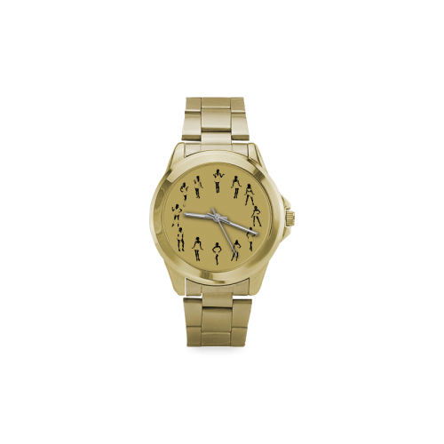 Sexy Dancer Girl Custom Gilt Watch(Model 101)