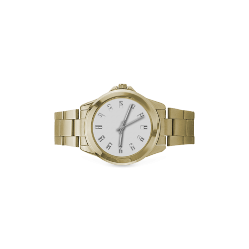 Conceptual Dominos Custom Gilt Watch(Model 101)