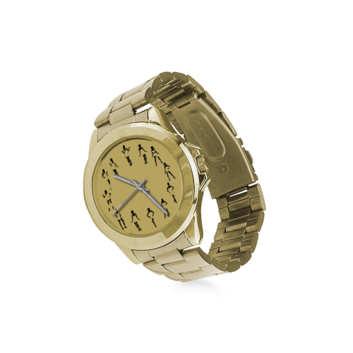 Sexy Dancer Girl Custom Gilt Watch(Model 101)