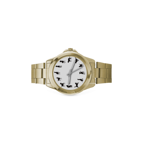 Conceptual Dog Custom Gilt Watch(Model 101)