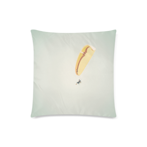Fly Custom Zippered Pillow Case 18"x18"(Twin Sides)