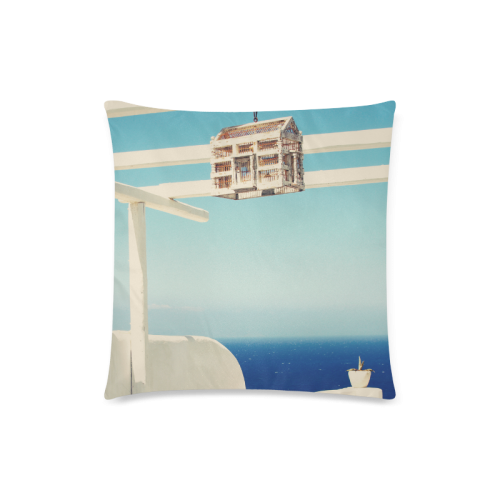 Endless Sea Custom Zippered Pillow Case 18"x18"(Twin Sides)