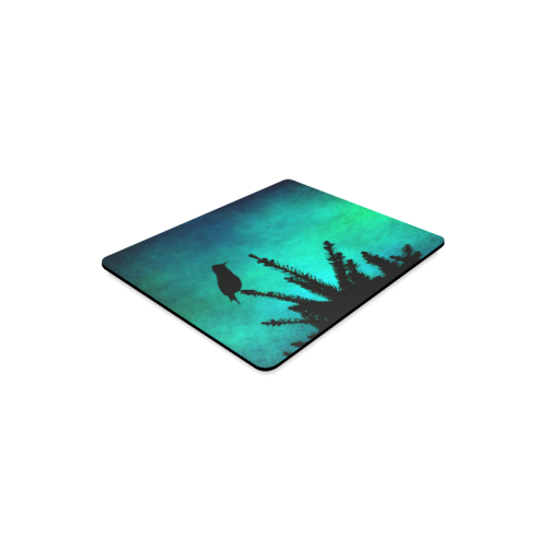 Silhouette Blues Rectangle Mousepad