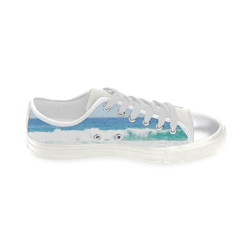 Life is better at the Beach 2 Women's Classic Canvas Shoes (Model 018)