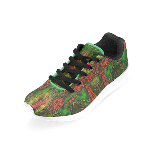 ABSTRACT NATIVE FLAG Women’s Running Shoes (Model 020)