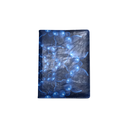 Blue Glossy Spiral Custom NoteBook B5