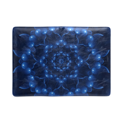 Blue Glossy Spiral Custom NoteBook A5