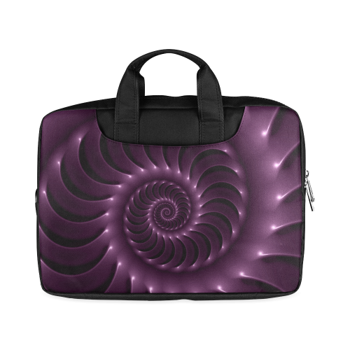 Glossy Purple Spiral